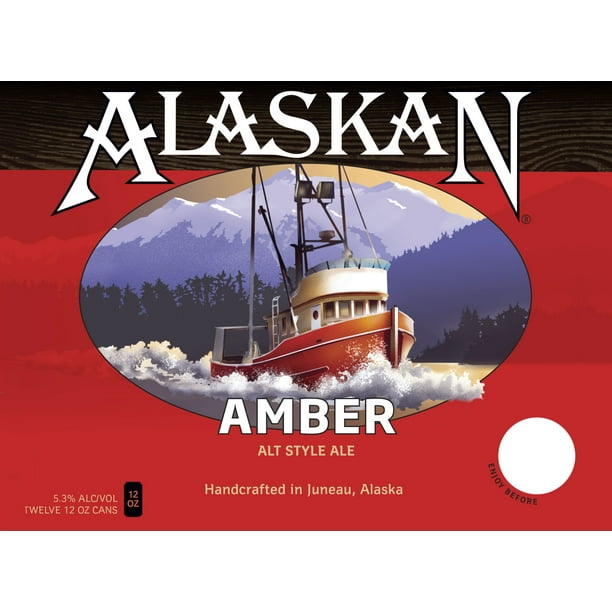 Alaskan Amber Alt Style Ale decal